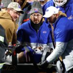 Bills safety Taylor Rapp leaves Jets game with neck injury