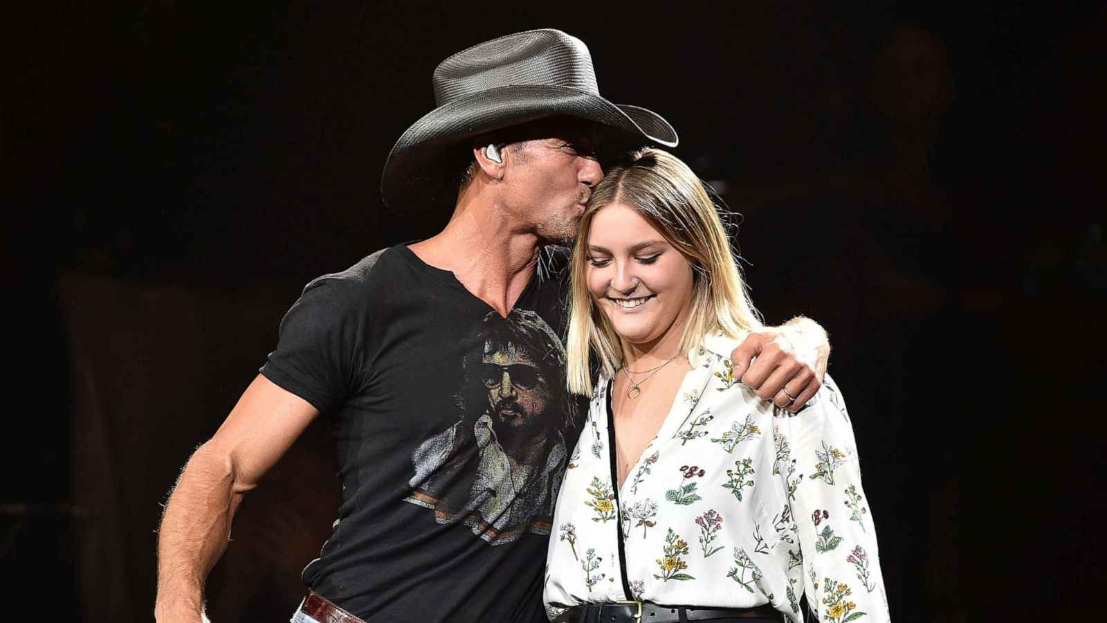 Tim McGraw receives backlash after being onstage with his daughter and Faith Hill.