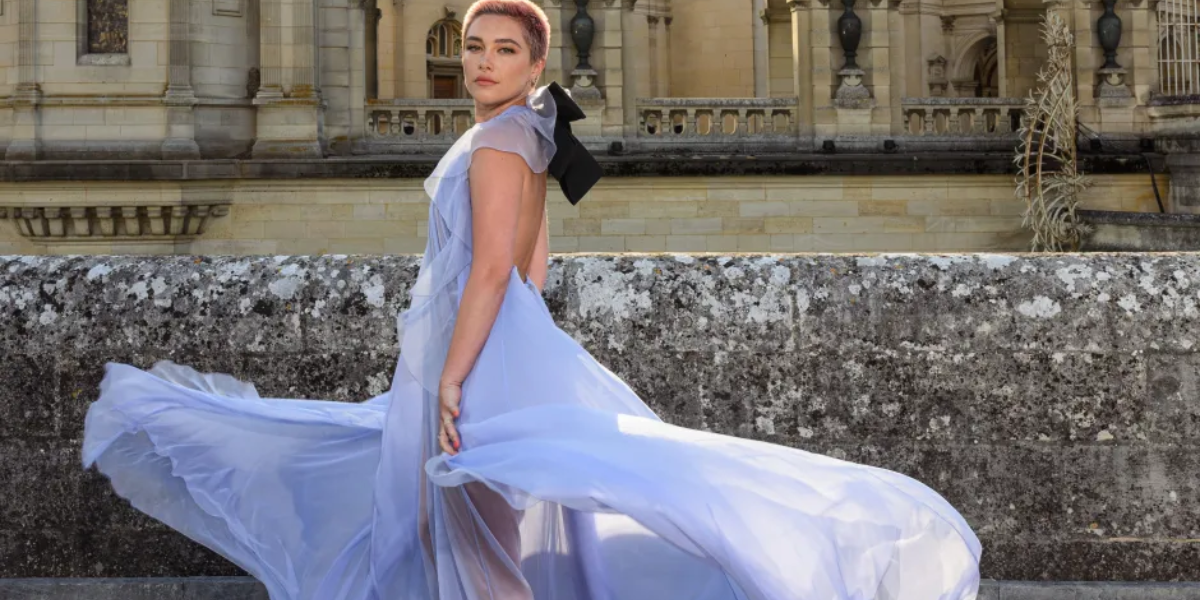 At Paris Fashion Week, Florence Pugh shows it all off in a sheer gown: View the picture