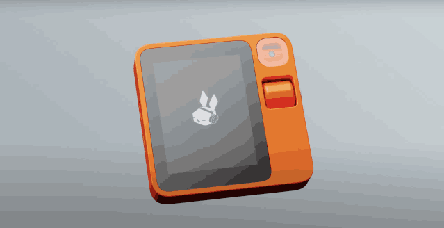 Teenage Engineering co-designed Rabbit R1, a cute AI assistant.