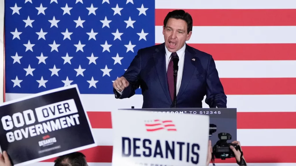 DeSantis quits out of presidential run two days before New Hampshire primary and endorses Trump.